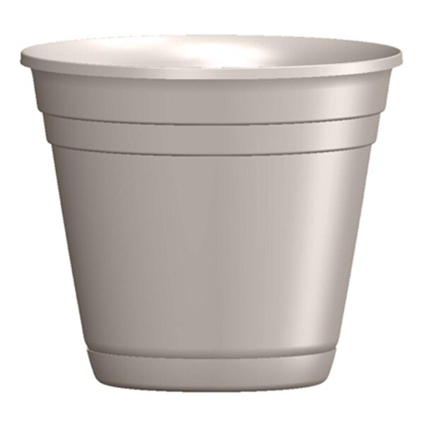 Grilltown 8 in. Riverl Planter, Taupe GR2501901 - main
